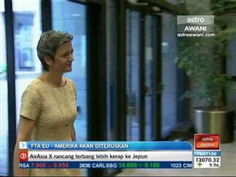 FTA EU: Amerika akan diteruskan