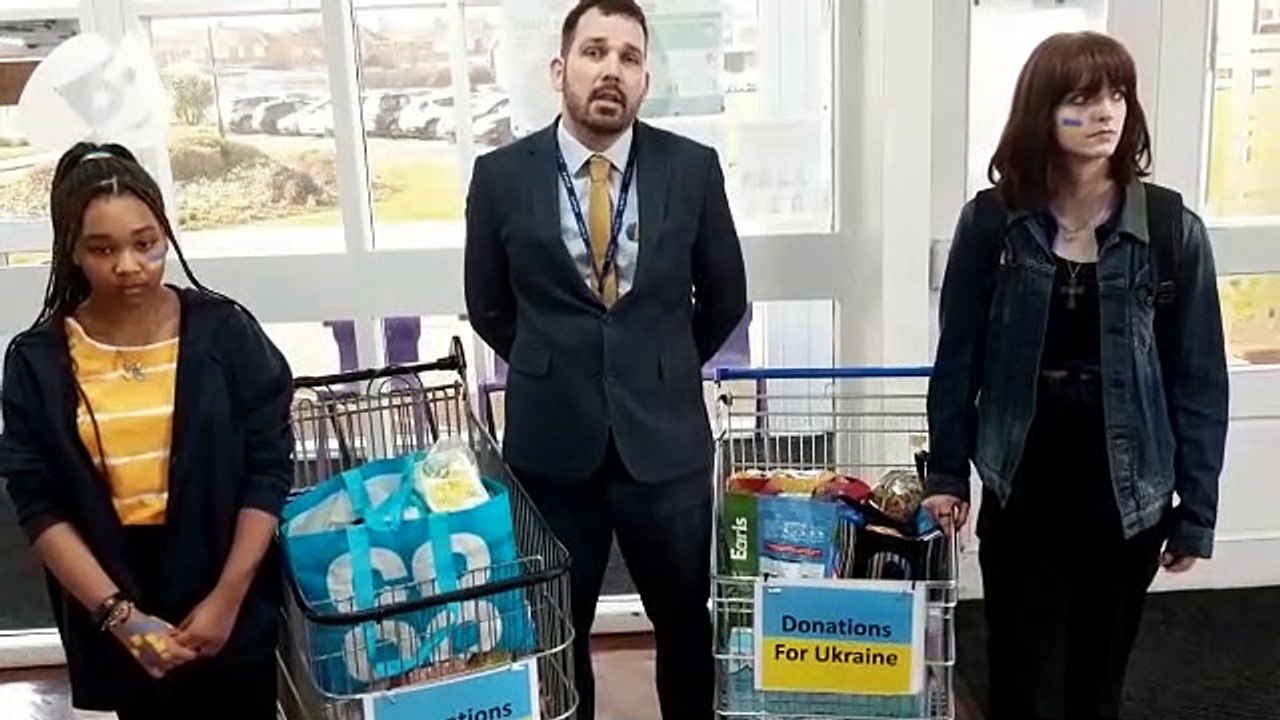 Sunderland Echo News - Heart broken pupils show their support for the people of Ukraine