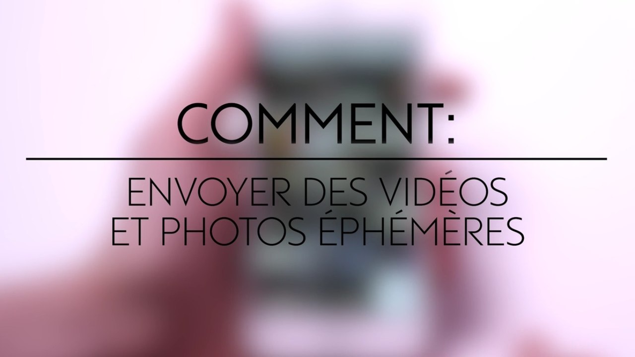 iPhone : Comment envoyer des messages éphémères comme sur Snapchat ?