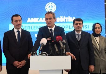 Bakan Özer Ankara'da 81 okulun güçlendirilmesini bu yıl tamamlayacağız
