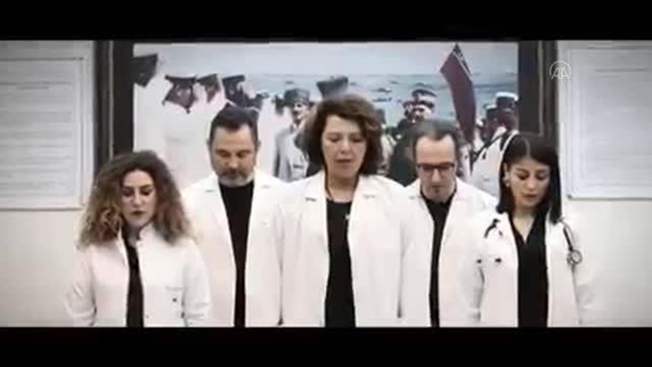 Samsun Tabip Odası "sağlık çalışanlarına şiddete" dikkati çekmek için klip hazırladı