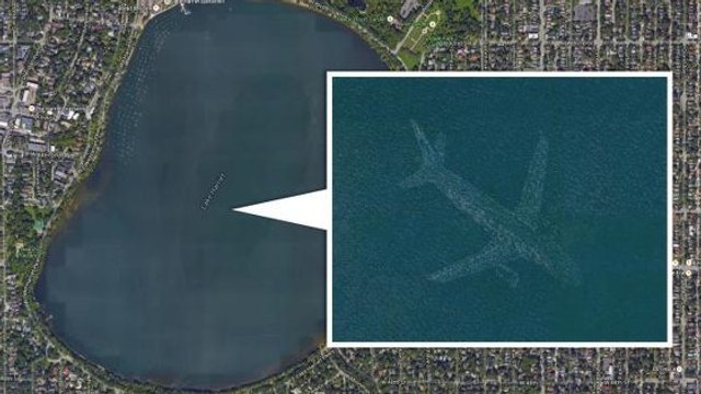 Google Earth : le mystère de l'avion au fond du lac Harriet enfin résolu