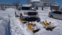 Track N Go : des chenilles amovibles pour rouler sur la neige avec votre voiture
