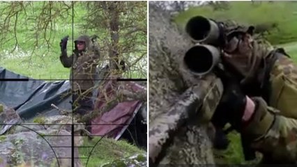 Airsoft : un sniper s'occupe d'une équipe entière
