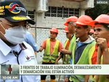 Mérida | Vicepdte. Sectorial de Obras Públicas inspeccionó trabajos de iluminación de túneles