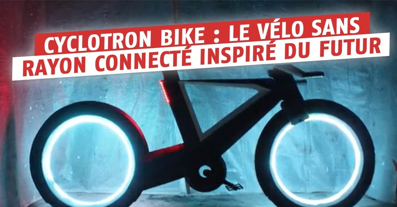 Cylotron Bike : le vélo sans rayon et avec boite automatique inspiré du film Tron Legacy