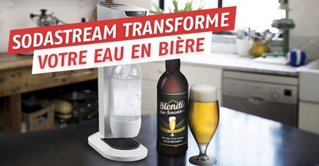 Sodastream Beer Bar : la machine qui transforme l'eau en bière