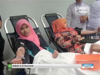 Derma darah selepas solat terawih