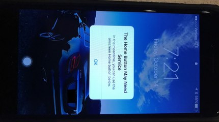 iPhone 7: un second bouton home de secours s'active en cas de panne !