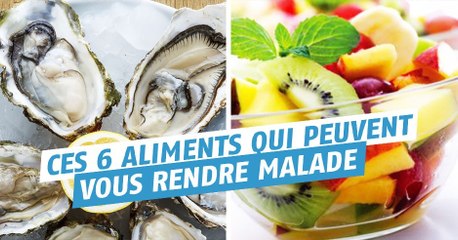 Intoxication alimentaire : voici les 6 aliments les plus susceptibles de vous rendre malade