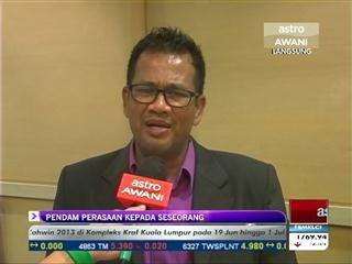 Pendam perasaan kepada seseorang