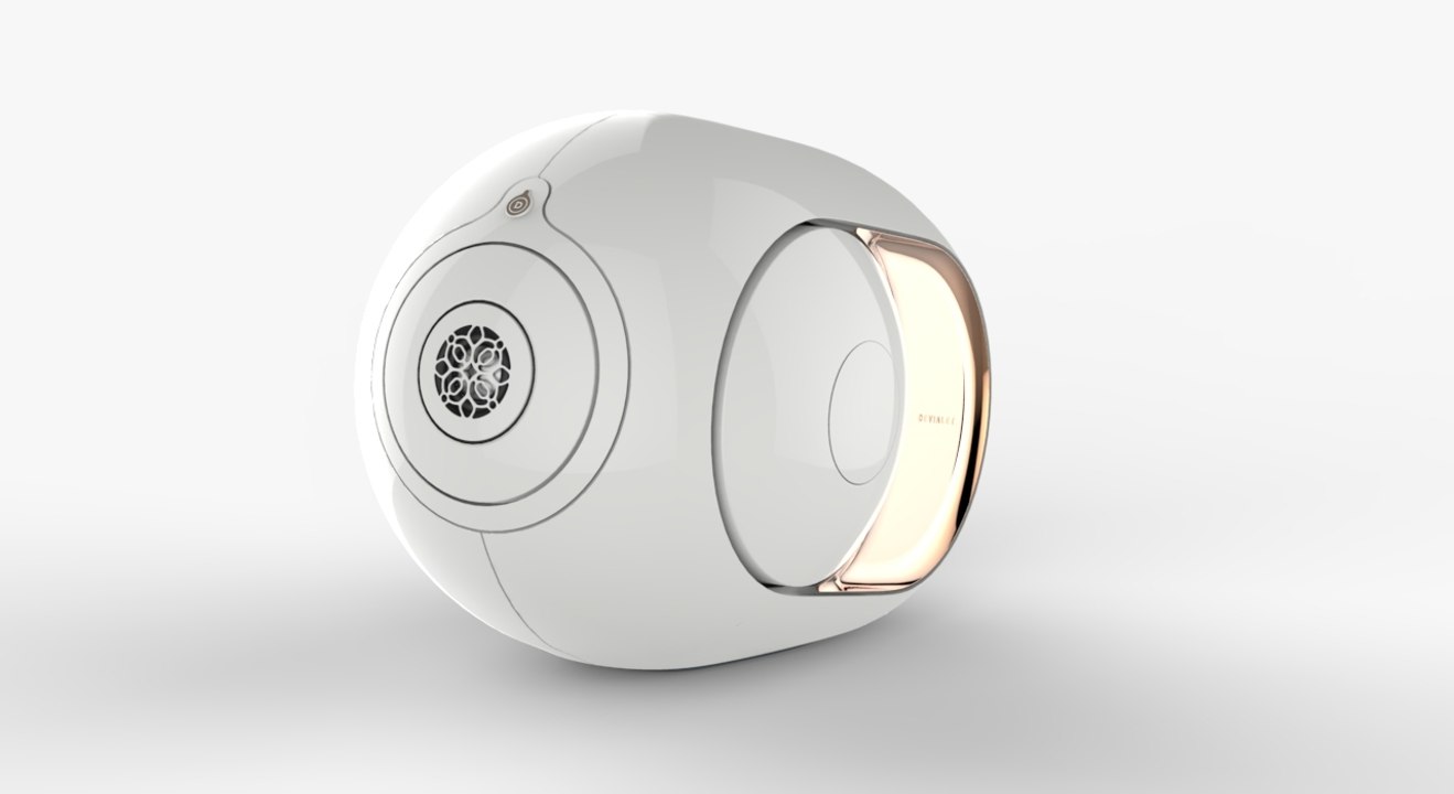 Gold Phantom, l'enceinte grand luxe de Devialet