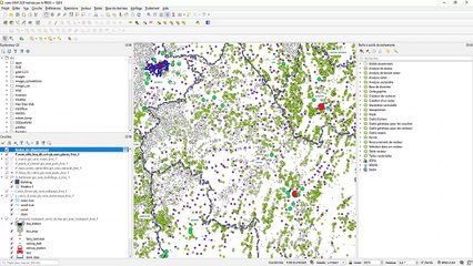 Présentation de l'assemblage GPKG (SQLite) courbes de niveaux France Métropolitaine