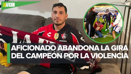 "Conmigo no cuenten": ex barrista de Atlas renuncia a los viajes del equipo