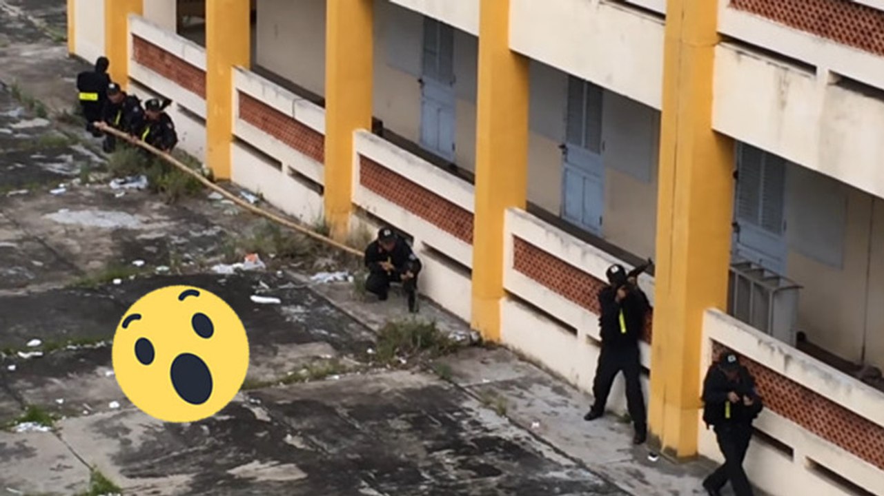La méthode d'intervention totalement loufoque mais très efficace de la police vietnamienne