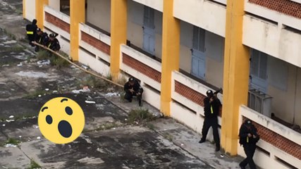 La méthode d'intervention totalement loufoque mais très efficace de la police vietnamienne