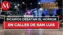 Se registra balacera y persecución en San Luis Potosí