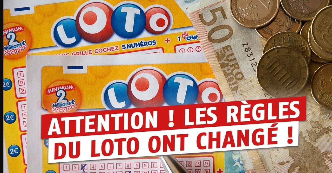 Les règles du loto changent ce 6 mars 2017... Voici ce qui change vraiment pour les joueurs