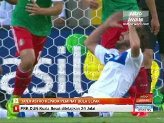 Stadium Astro penyiar rasmi Piala Dunia 2014