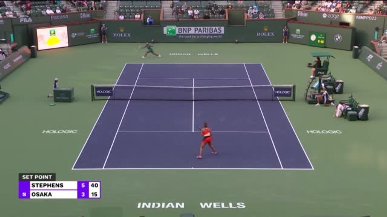 Highlights: osaka mit auftaktsieg in indian wells