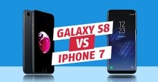 Galaxy S8 vs iPhone 7 : comparatif des smartphones haut de gamme