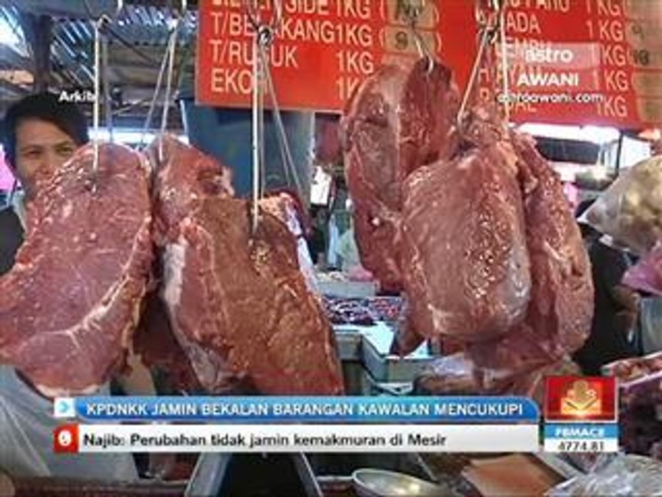KPDNKK jamin bekalan barangan mencukupi