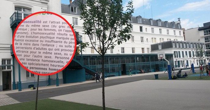 Sainte-Croix de Neuilly : l'établissement retire un livret d'éducation sexuelle polémique sur l'homosexualité et l'avortement