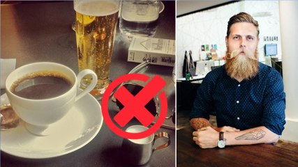 Il arrête l'alcool et le café pendant 15 mois, et voilà le résultat