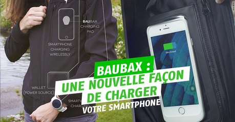 Baubax : fini les pannes de batterie avec cette veste chargeur