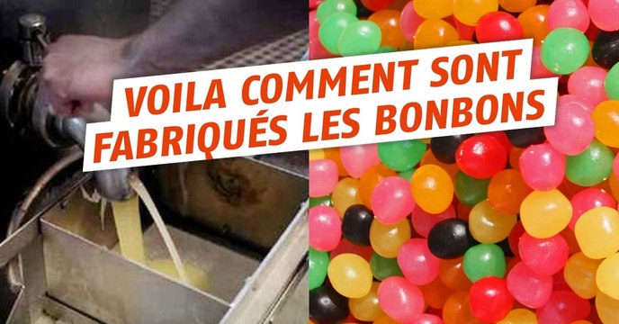 Comment sont fabriqués les bonbons à la gélatine ?