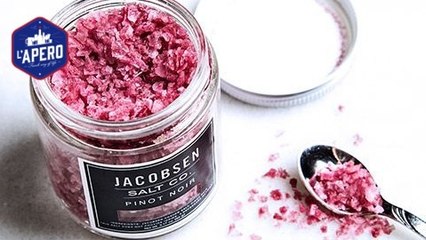 Revisitez vos plats avec ce gros sel au vin rouge ou blanc