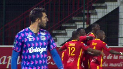 QUEVILLY ROUEN METROPOLE - EN AVANT GUINGAMP (2 - 2) - Résumé - (QRM - EAG)   2021-2022