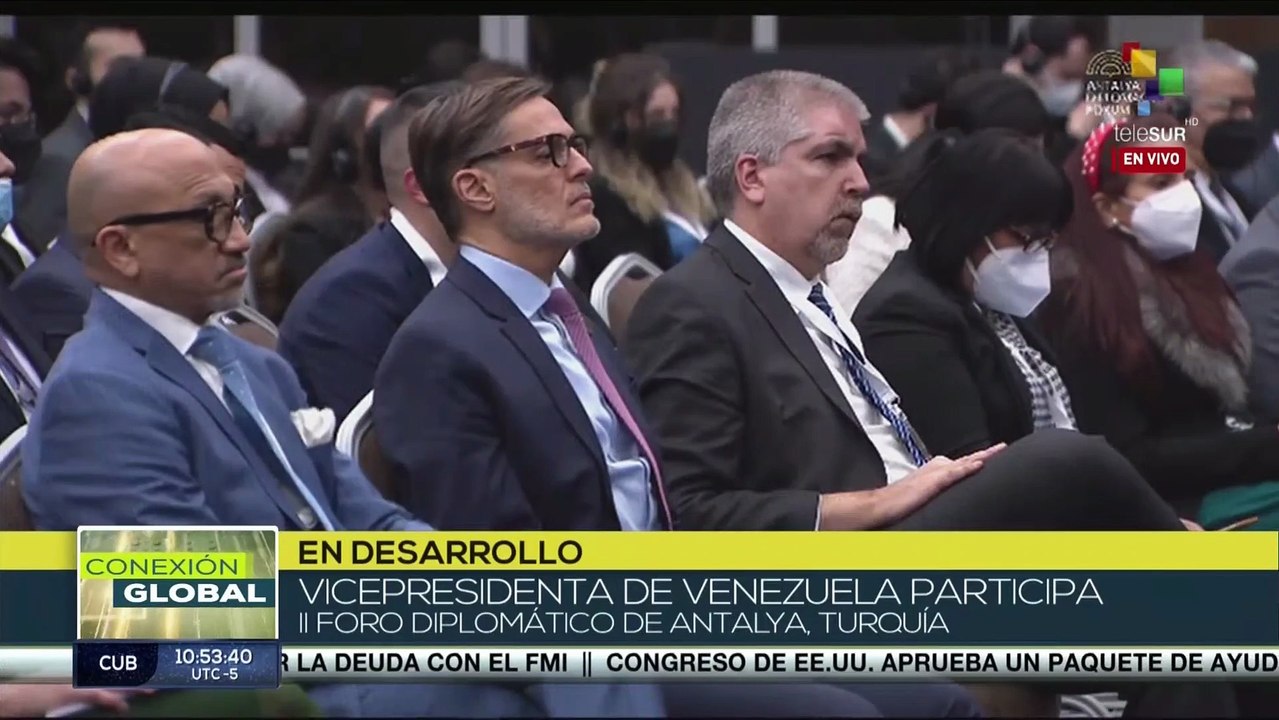 Vicepresidenta de Venezuela aboga por restablecimiento de relaciones con Colombia
