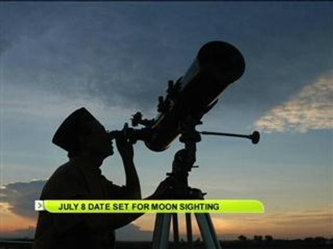 July 8 date set for moon sighting
