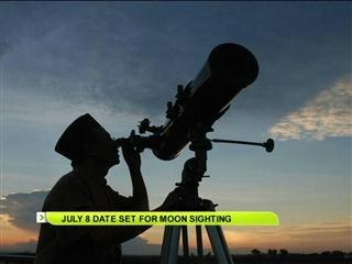 July 8 date set for moon sighting