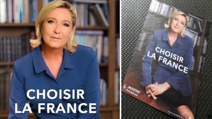 Marine Le Pen : son affiche est devenue la cible des internautes