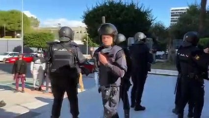 Cargas huelga del metal de Cádiz