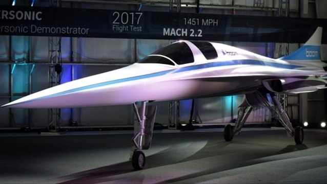 Richard Branson lance un mini jet supersonique capable de relier Londres à New York en 3h30