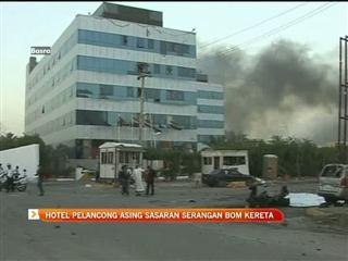 Hotel pelancong asing jadi sasaran bom kereta