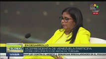 Vicepresidenta de Venezuela confirma que continuarán conversaciones con EE.UU.