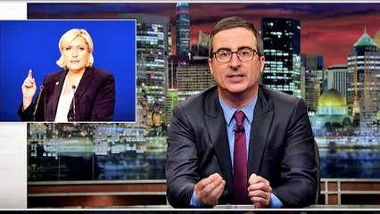 Les élections française vues par John Oliver