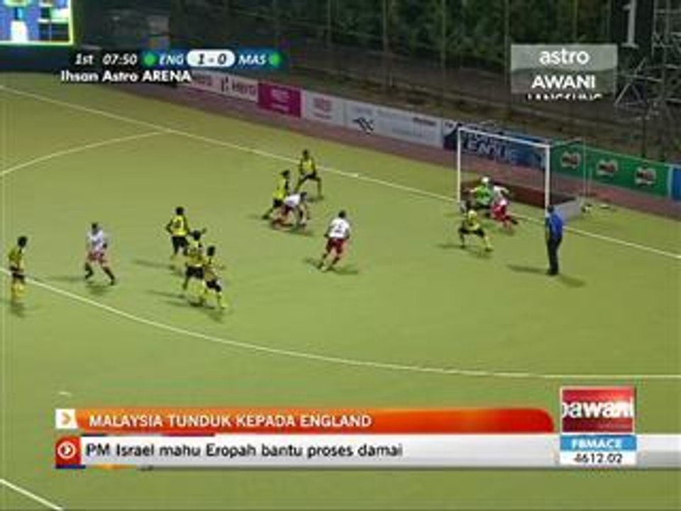 Malaysia tunduk kepada England