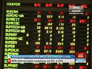 Pasaran ekuiti Malaysia masih jadi tumpuan global