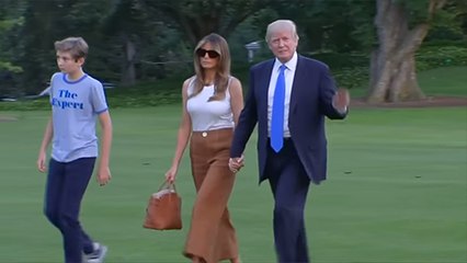 Melania Trump emménage enfin à la Maison Blanche : sa 1ere réaction