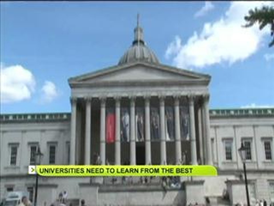 Universities need to learn from the best
