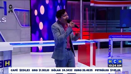Compartimos en #HCHMatutino con el artista nacional cristiano #JorgeVega, interpretando varias de sus canciones