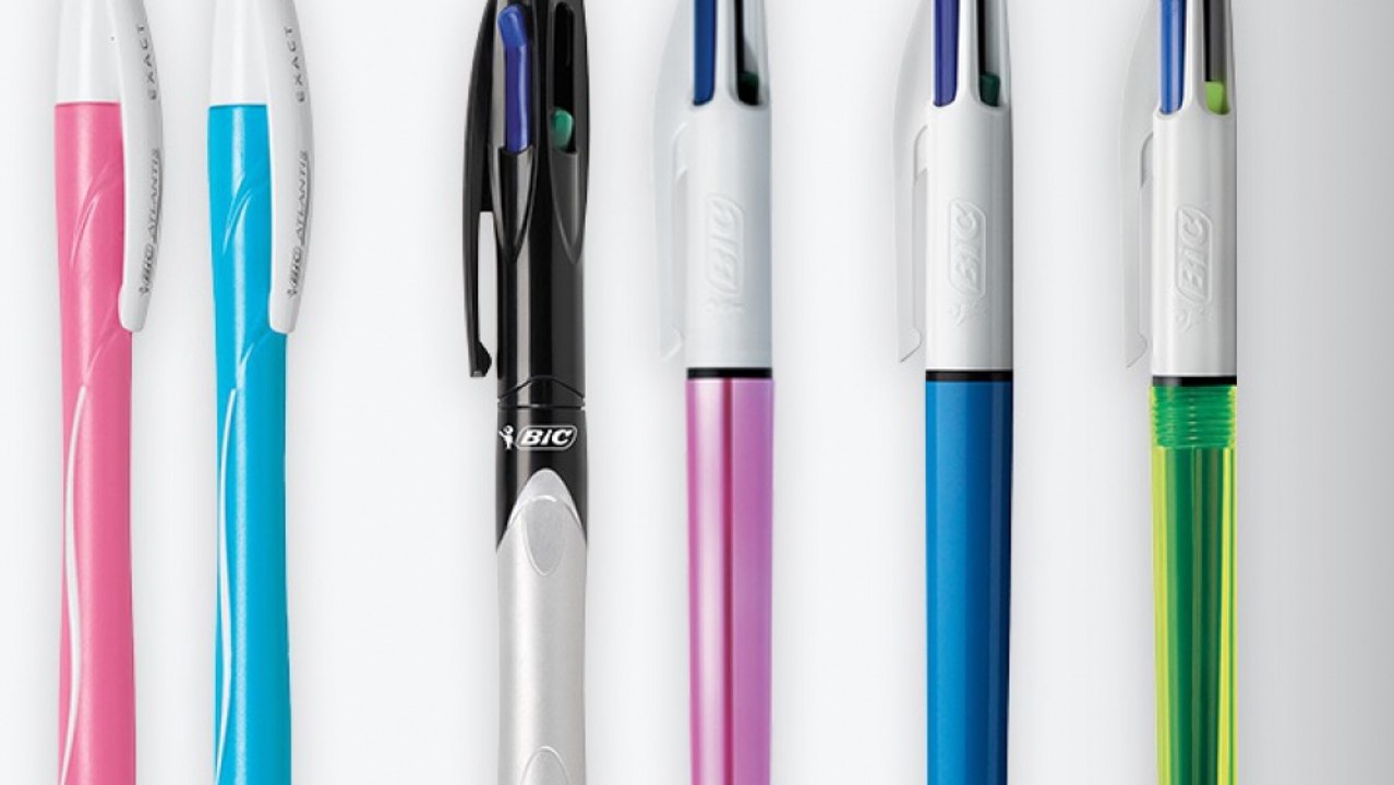 La couleur verte bientôt supprimée du fameux Bic "4 couleurs" ?