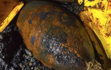 Seconde guerre mondiale : une bombe allemande retrouvée en Angleterre