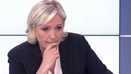 Marine Le Pen se cache bien derrière le compte twitter "Anne Lalanne"