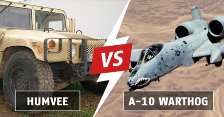 Armée américaine : voici l'impressionnante vidéo du bombardement d'un Humvee par un avion